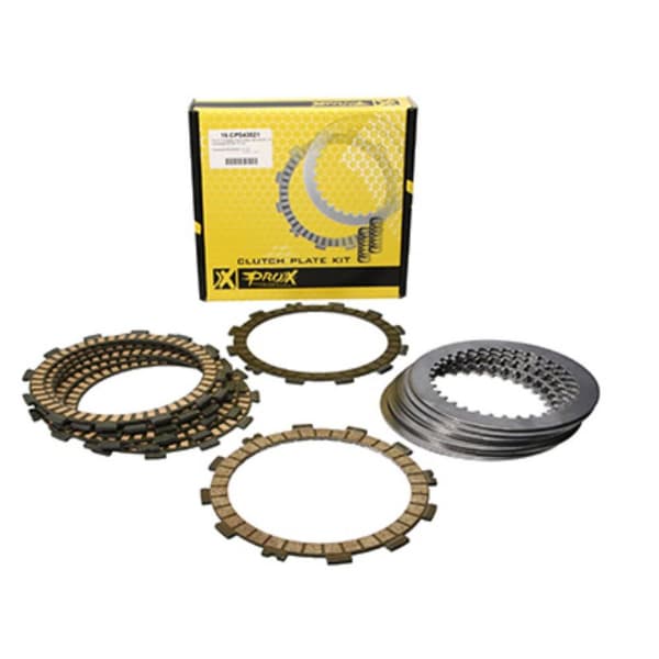 Prox Kopplingsfriktionsplattor Kawasaki Kx250 ´21-23 + Kx250xc ´21-22 Guld