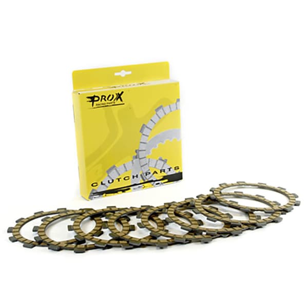 Prox Kopplingsfriktionsplattor Yamaha Yfm700r Raptor 06-23 +yfz450 12-13 Eds26030 Guld