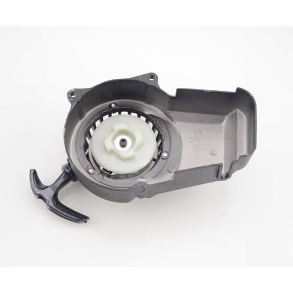 Easy Pull Start-enhet i aluminium för 47cc 49cc 2-takts Kick Start Gear Recoil Pocket Bike Dirt Bike