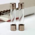 Miniatyrbild 3 av 4: Set om 5 - Glassäkring - 5 mm x 20 mm - Snabb 250V - 0,1A