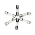 Miniatyrbild 4 av 4: Set om 5 - Glassäkring - 5 mm x 20 mm - Snabb 250V - 0,1A