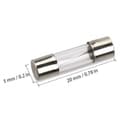 Miniatyrbild 2 av 4: Set om 5 - Glassäkring - 5 mm x 20 mm - Snabb 250V - 0,1A