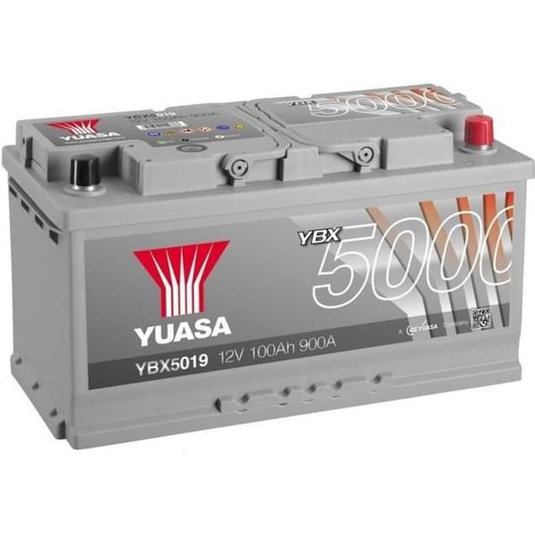 YUASA Silver Högpresterande bilbatteri 12V 100Ah 900A