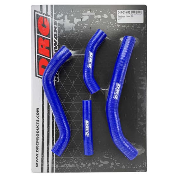 Drc Yamaha Yz 250 5-20/x 16-20 Radiatorslangesæt 4 Enheder Blå