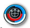 Miniatyrbild 4 av 6: 4x Fälgnavkåpa Hjulcenternavkapsel BMW 68mm KARBON BLÅ Ny FR