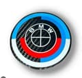 Miniatyrbild 1 av 6: 4x Fälgnavkåpa Hjulcenternavkapsel BMW 68mm KARBON BLÅ Ny FR