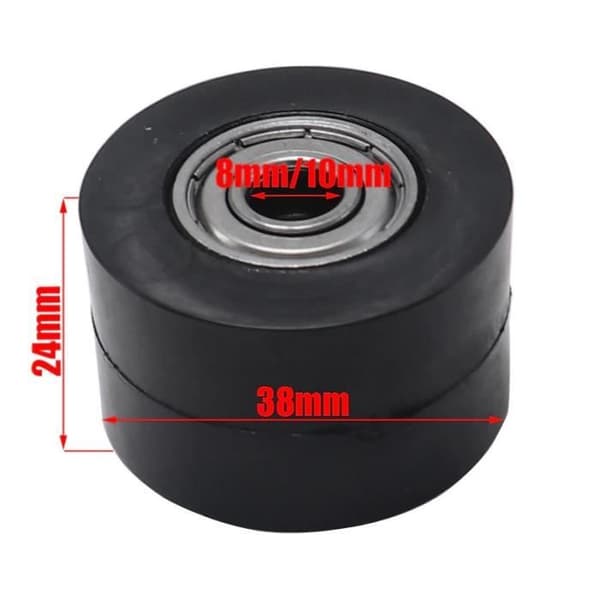 universal växellåda kedjehjul anpassningsbar 38 mm diameter 10 mm svart för flera märken mecaboite enduro trail ...