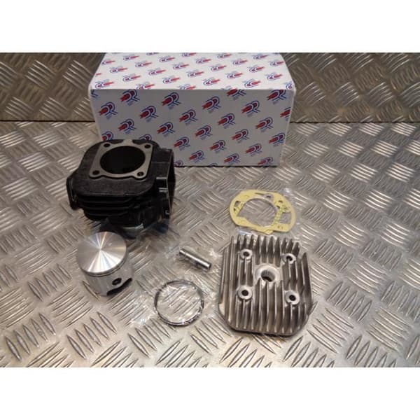 cylinder kolv cylinderhuvud dr gjutjärn sport diam 47 mm skoter mbk 50 booster nästa raket stunt minarelli vertikal DR-KT00088