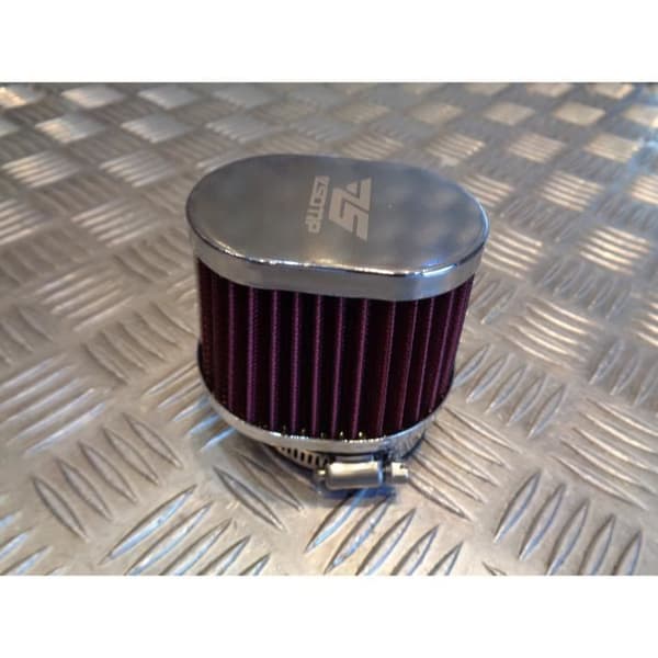 luftfilter horn diam 45 mm universell anpassningsbar motorcykel skoter quad buggy bobber anpassad chopper cafe racer neo klassisk vintage