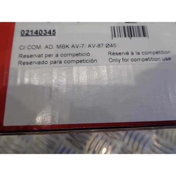cylinder kolv airsal racing 02140345 diam 45 moped cyclo mbk 50 AV-7 AV-87