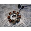 Miniatyrbild 3 av 4: stator tändspolar 8 poler 4 trådar kinesisk skoter 50 gy6 139qmb 139qma 4 takt 139 qmb qma- USED