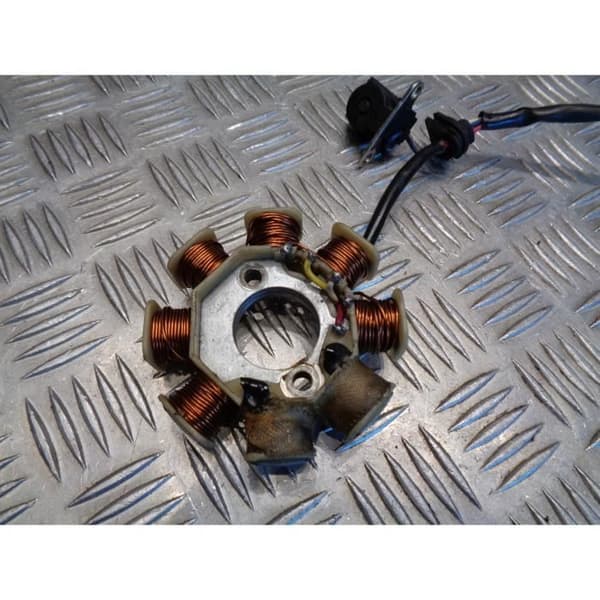 stator tändspolar 8 poler 4 trådar kinesisk skoter 50 gy6 139qmb 139qma 4 takt 139 qmb qma- USED