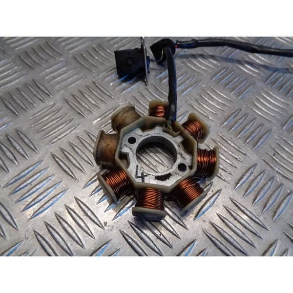 stator tändspolar 8 poler 4 trådar kinesisk skoter 50 gy6 139qmb 139qma 4 takt 139 qmb qma- USED