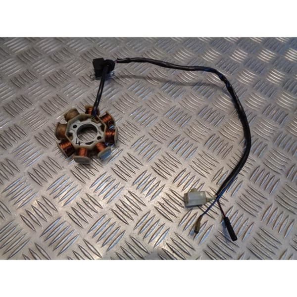 stator tändspolar 8 poler 4 trådar kinesisk skoter 50 gy6 139qmb 139qma 4 takt 139 qmb qma- USED