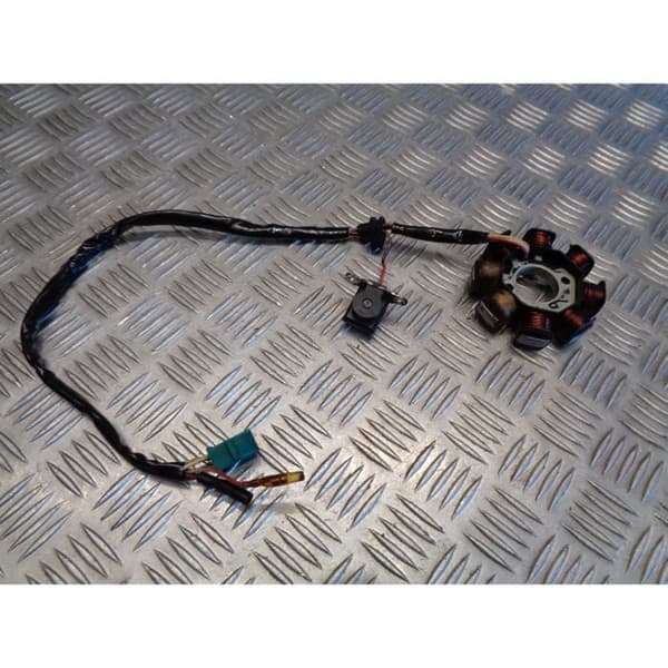 stator tändspolar 8 poler 4 trådar kinesisk skoter gy6 50 139qma 139qmb 4 takt 139 qmb qma- USED