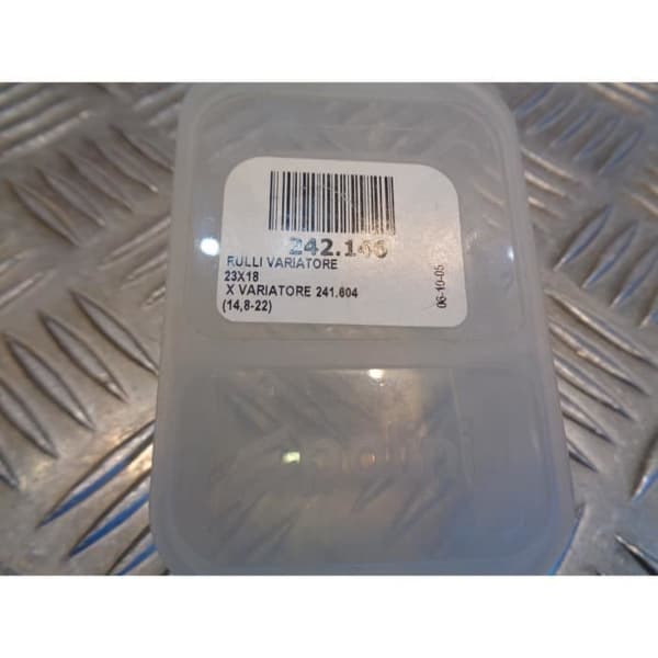 6 Polini rullar 23 x 18 mm - 14,8 gr och 22 gr skoter 125 250 suzuki kymco honda 242.146 bihr PN242146