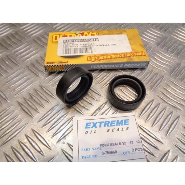 2 x athena gaffel oljetätning 32x43x12,5 motorcykel kawasaki 200 250 305 350 z rd gpz P40FORK455018 bihr AT32564
