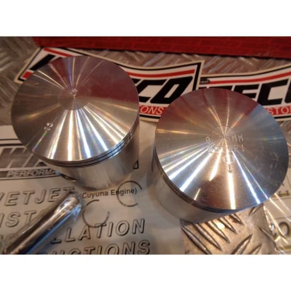 2 x smideskolvringstätning wiseco 67,75 mm jet ski wet jet 440 cuyuna 1998 WK1022