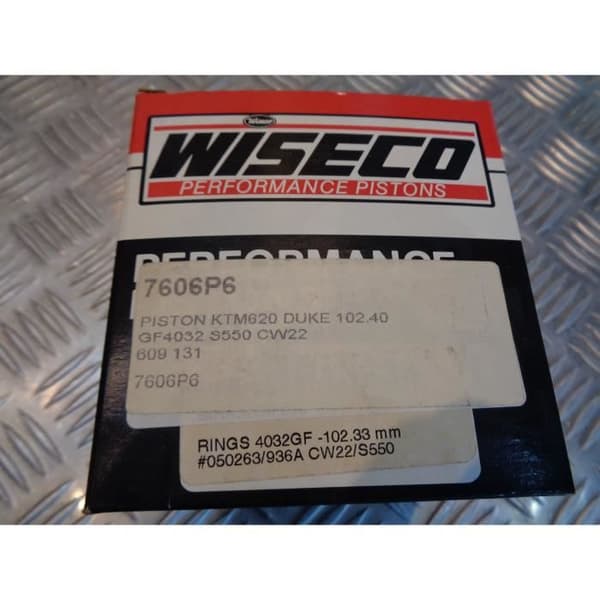 kolv wiseco motorcykel ktm 620 lc4 duke 102,40 mm 7606P6
