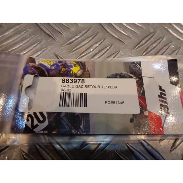 gaskabel retur motorcykel suzuki tl 1000 r 1998 - 02 58300-02FB0 bihr 883978