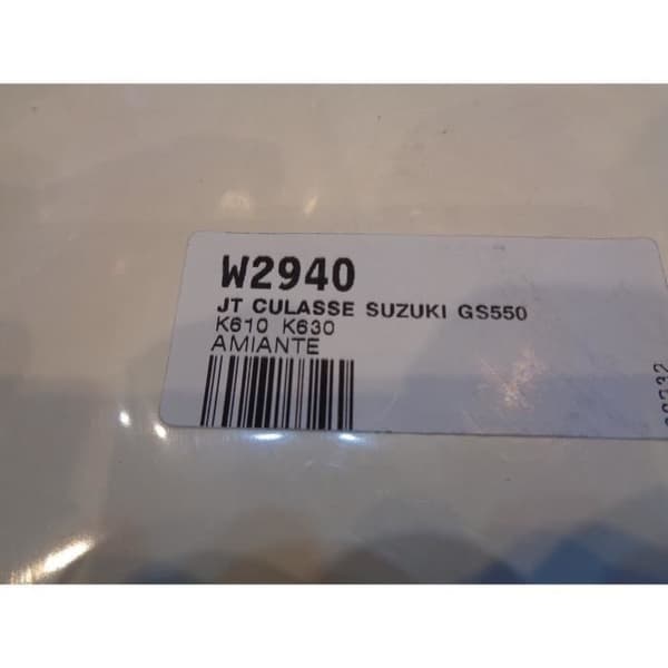 topplockspackning motorcykel suzuki gs 550 610 - 630 cc wiseco w2940 k610 k630