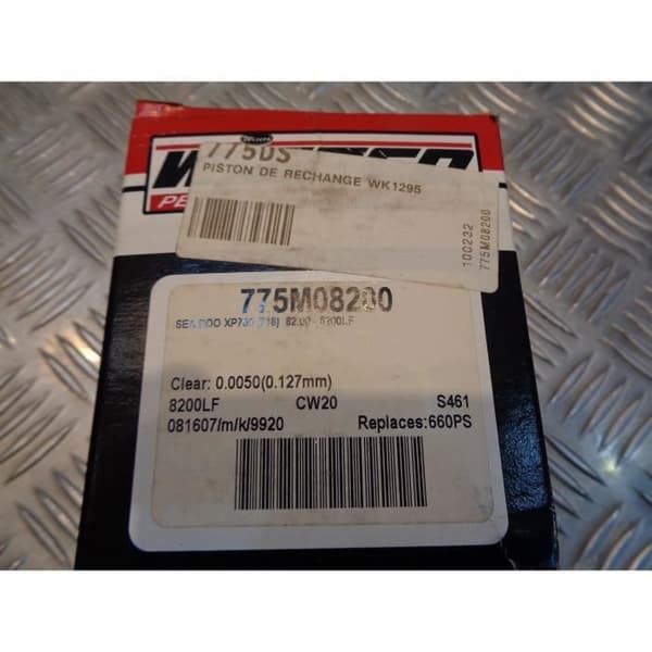 kolvring wiseco 775 forge 82 mm vattenskoter sea-doo xp 750 gs gti gts hx sp 720 spx 800 775M08200 bihr 775DS