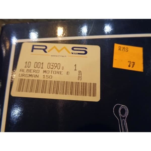 vevstake vevaxel rms skoter suzuki uh 125 150 burgman 2002 - 06 100010390