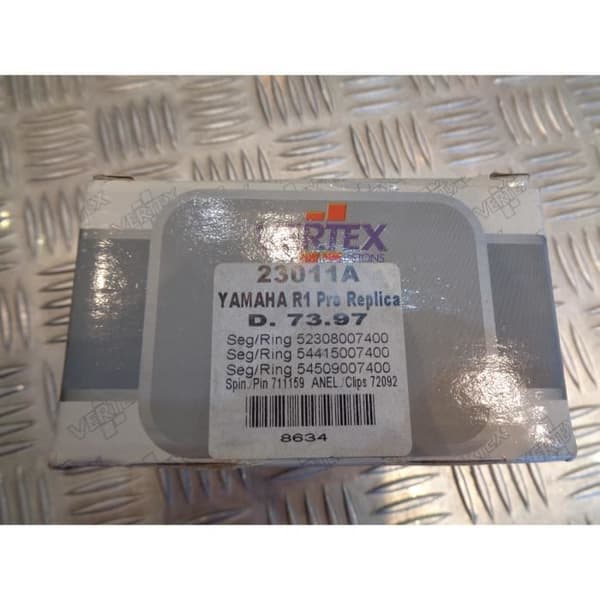 kolvvertex 73,97 mm motorcykel yamaha 1000 yzf r1 pro replica 23011A bihr 9454DA fx140 2003 - 05