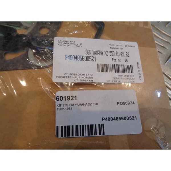 hög motor packningssats motorcykel yamaha zx 550 rj rk athena P400485600521 bihr 601921