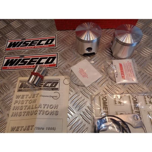 2 x smide kolvringstätning wiseco 68 mm jet ski wet jet 440 cuyuna 1998 WK1023
