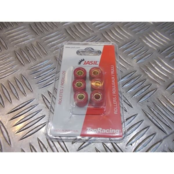 6 JASIL variatorrullar 15 X 12 mm - 7,5 gr skoter mbk 50 booster nitro nästa raket minarelli