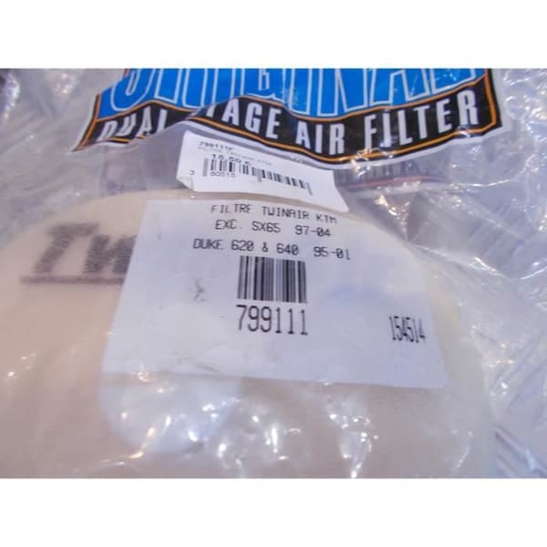 twinair foam luftfilter 792124 motocross kawasaki 250 kx suzuki rmz