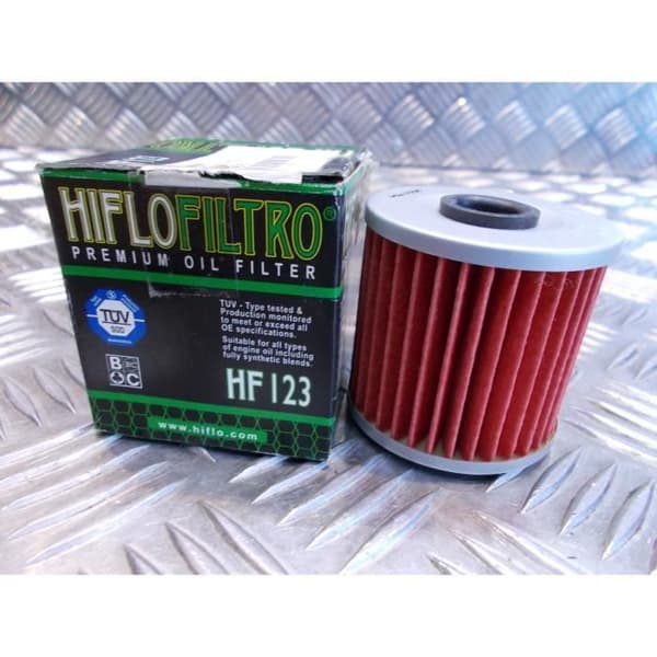 oljefilter hiflofiltro hf 123 motorcykel kawasaki