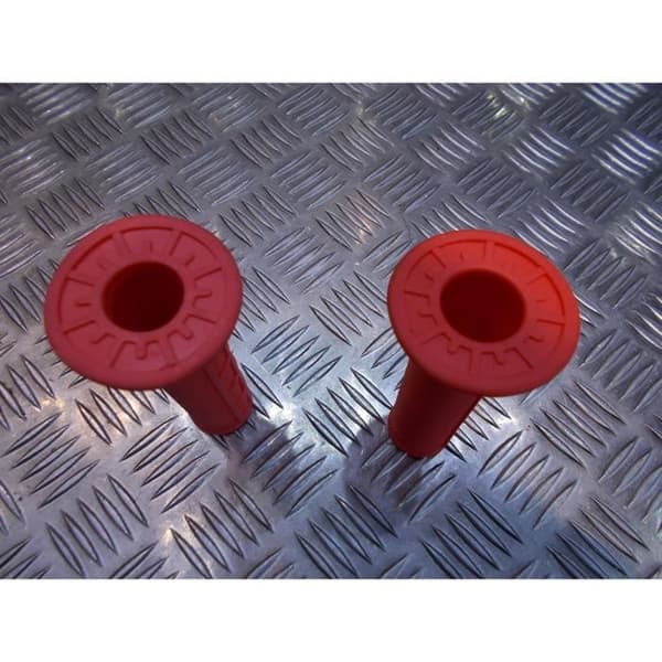 gummigrepp set styre 22 mm progrip rosa motorcykel skoter quad cross ... gasaccelerator beläggning