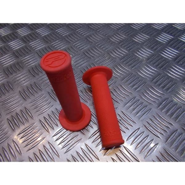 gummigrepp set styre 22 mm progrip rosa motorcykel skoter quad cross ... gasaccelerator beläggning