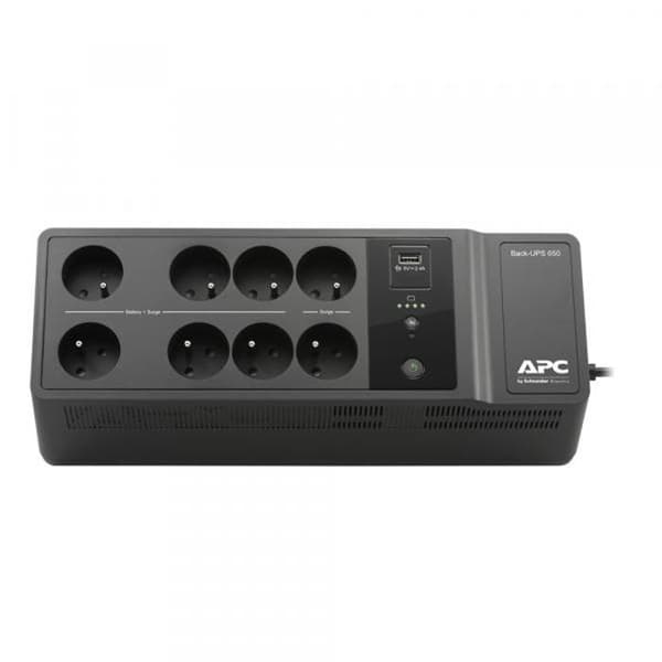 APC Back-UPS 650VA 230V 1USB laddning Svart