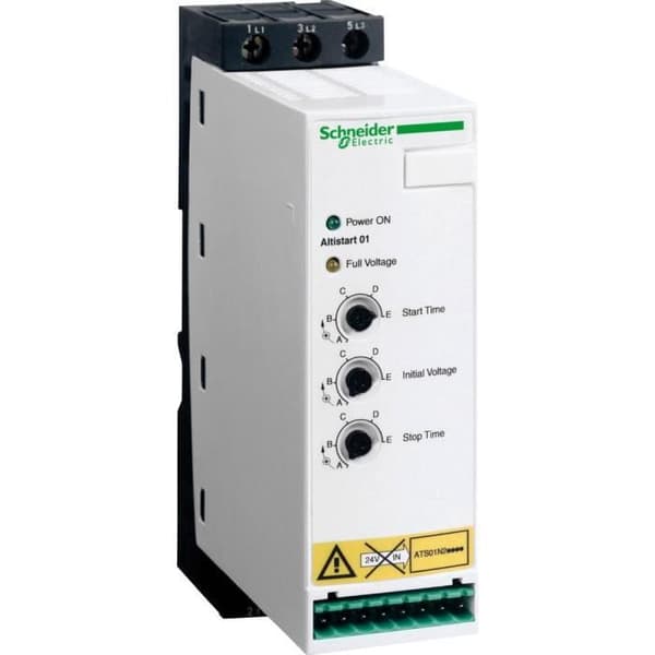 Schneider Electric ATS01N222QN Mjukstartare Motoreffekt vid 400 V 11 kW 380 V 1 st.