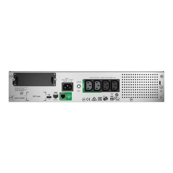 APC SMT750RMI2UC UPS Svart