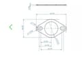Miniatyrbild 3 av 3: avgaspackning d.29.5mm skoter 50 Minarelli mbk booster nitro piaggio zip typhoon peugeot tgb kinesisk ...