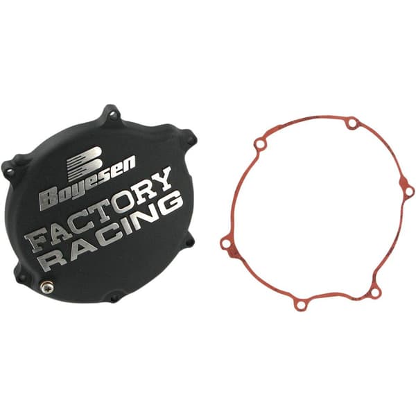 Boyesen Kawasaki Kx 125 Cc-11ab Aluminium Kopplingsskydd Svart
