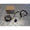 Miniatyrbild 1 av 4: stator 8 poler Chinese125 gy6 152qmi exteriör 88mm - invändig 28,9mm - centrumavstånd 42,4mm