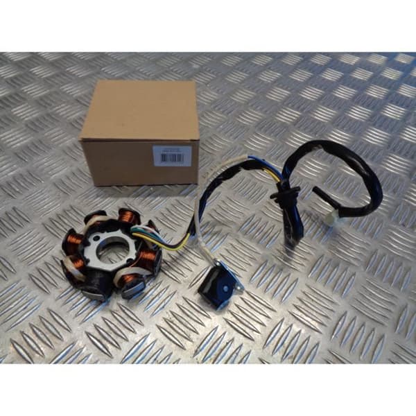 stator 8 poler Chinese125 gy6 152qmi exteriör 88mm - invändig 28,9mm - centrumavstånd 42,4mm