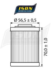 ISON oliefilter ISON152