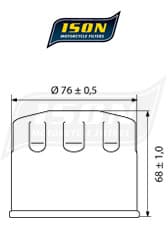 ISON oliefilter ISON153
