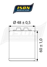 ISON oliefilter ISON183