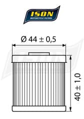 ISON oliefilter ISON566