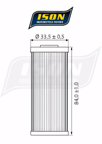 ISON oliefilter ISON652