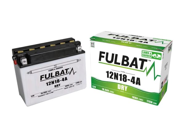 FULBAT LAWN&GARDEN 12N18-4A akku (kuiva, huollettava)
