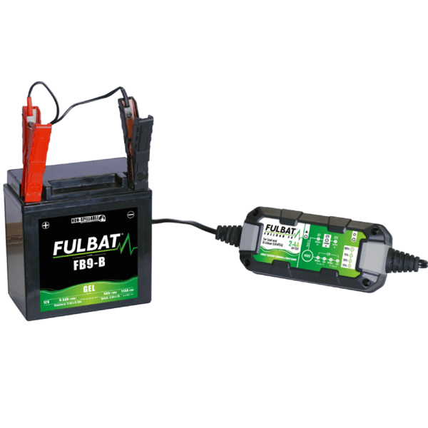 FULBAT FULLOAD F4 oplader til bly-syre, gel, AGM og Lithium-ion batterier