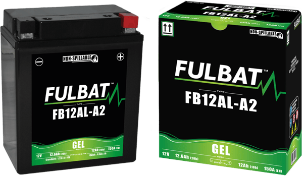 FULBAT YB12AL-A2 akku (geeli, huoltovapaa)
